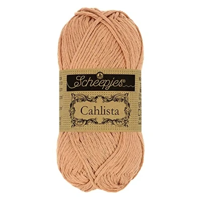 Image of Scheepjes Cahlista 502 Camel Yarn 10x50g
