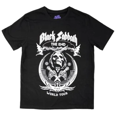 Image of Rockoff Trade Black Sabbath Men&#039;s The End Mushroom Cloud T Shirt, XX Large (Size:XXL)