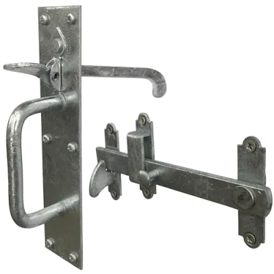 Image of IRONTITE® Suffolk Latch Galvanised, Garden Gate for Wooden Gates, Ideal &amp; Door Keeping Gates Shut, Heavy Duty Latches (Galvanised)