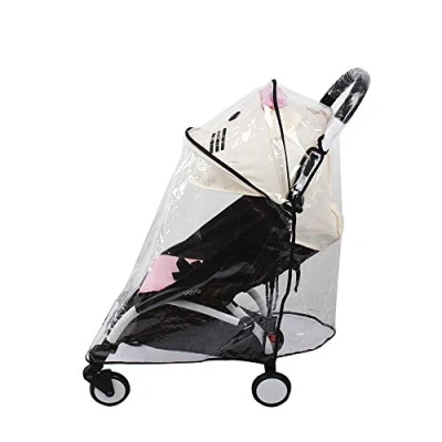 Image of SeedFuture Pram Rain Cover for Babyzen Yoyo, Long Extend Stroller Cover, Accessories Yoyo Yoya, Windproof and Waterproof Pushchair Raincoat