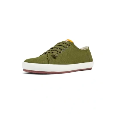 Image of Camper Women&#039;s Peu Rambla Vulcanizado 21897 Sneaker, Green 087, 6 UK