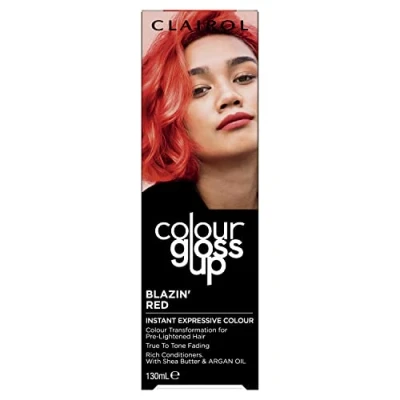 Image of Clairol Colour Gloss Up Conditioner, Blazin Red, 130ml