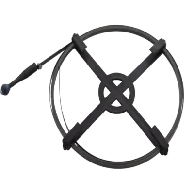 Image of 4.5m /15ft Drain Cleaner Unblocker Sink Pipe Snake Flexible Steel Coil Plumbing