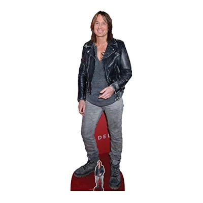 Image of STAR CUTOUTS CS948 Keith Urban Lifesize Cardboard Cutout With Free Mini Standee Perfect for Birthdays, Gifts &amp; Events