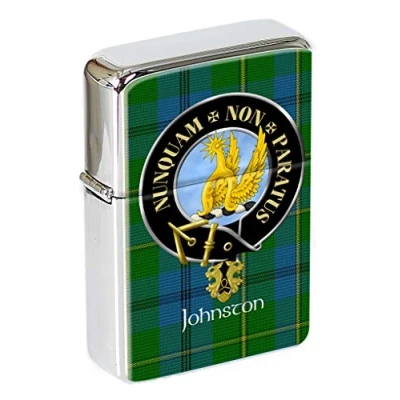 Image of Johnston Scottish Clan Flip Top Lighter