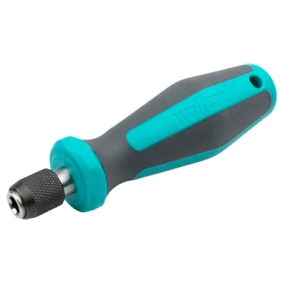Image of wolfcraft Hand Screwdriver with Bit Socket I 1240000 for Ergonomic use