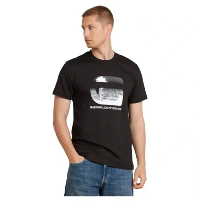Image of G STAR Men&#039;s La R T Shirt, Black (Dk D25703 c336 6484), XXL