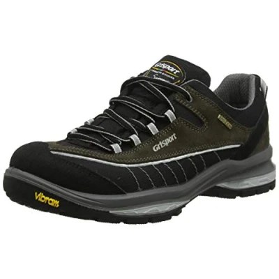 Image of Grisport Men&#039;s Latitude Low Rise Hiking Boots, Grey (Black/Grey), 6 UK