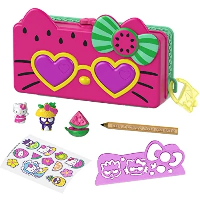 Image of Hello Kitty Sanrio GVC40 and Friends Mini Beach Pencil Playset
