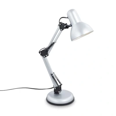 Image of Briloner Pixa desk lamp, adjustable, E14, white
