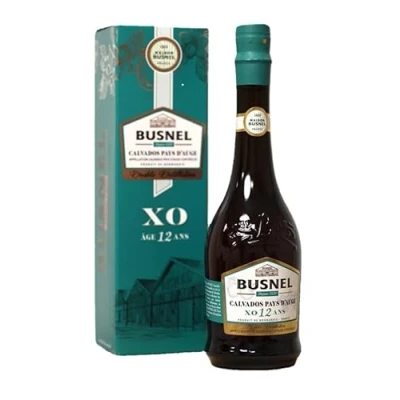 Image of Busnel Calvados XO Pays d&#039;Auge AOC 12 Years old 70cl, 43% ABV Aged At Least in Different Types of Oak Barrels Premium Apple Brandy Normandy