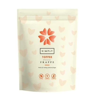 Image of Simply Toffee Frappe Powder, Nut Free &amp; Gluten Powder for Iced Drinks (1 Kg)