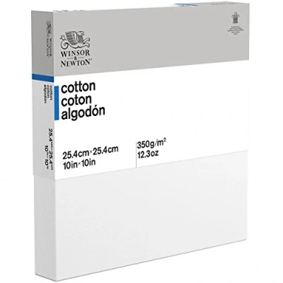 Image of Winsor &amp; Newton 10 x Inch Classic Cotton Deep Edge Canvas (Pack of 1)