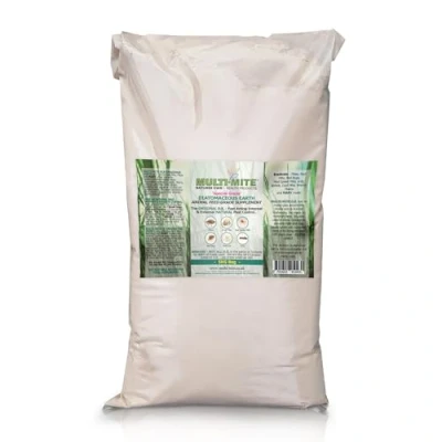 Image of Multi Mite 5KG DIATOMACEOUS EARTH Feed Grade DE Special 100% Natural Red Fleas &amp; All Animal Lice Control Powder