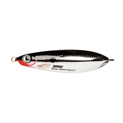 Image of Rapala Rattlin Minnow Spoon 08 Ch Rmsr08 Ra5814950
