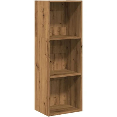Image of vidaXL Bookcase Artisian Oak 40x30x114 cm Engineered Wood
