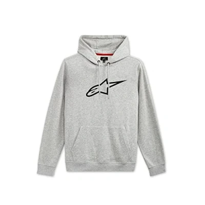 Image of Alpinestars Ageless Pullover Hoodie Men&#039;s Hooded Sweatshirt Heather Grey/Black