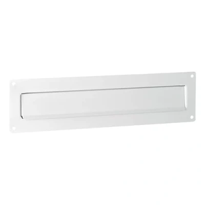 Image of Burg Wächter Porta 797 A W Through The Wall Letterbox, White