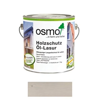 Image of Osmo Natural Oil Woodstain Pearl Grey 906 2.5L