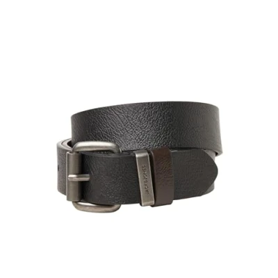 Image of Jack &amp; Jones Jacaron BELT Belt, Men&#039;s, Size: 38, Black