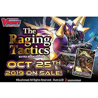 Image of Cardfight Vanguard VGE V EB09 EN Raging Tactics Extra Booster Display (12 Count)