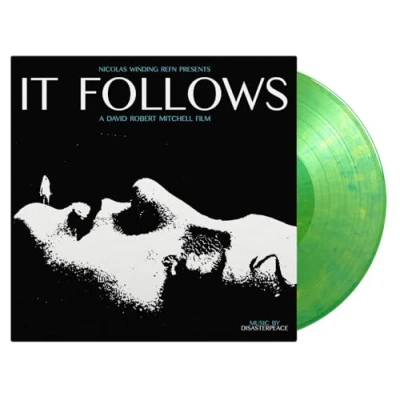 Image of Disasterpeace It Follows 180g Green Marble vinyl 2024 USA LP MOVATM311