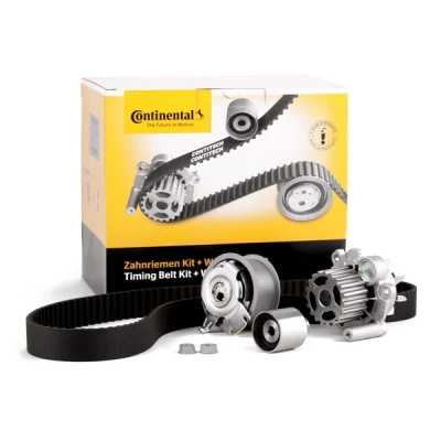 Image of CT1028, CT1028K3, CT1028WP3 Water Pump + Timing Belt Kit CONTITECH 120 30mm VOLKSWAGEN: Polo IV Hatchback, Golf 5, Transporter AUDI: A2