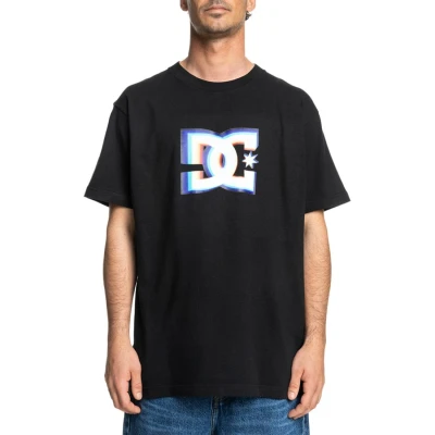 Image of DC Shoes Short Sleeves Print Tshirt Kvj black, Men&#039;s, Size: XL, black