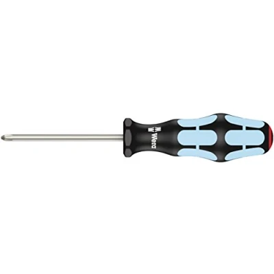 Image of Wera 3350 PH Kraftform Stainless Steel Lasertip Phillips screwdriver, 1x80mm, 05032021001