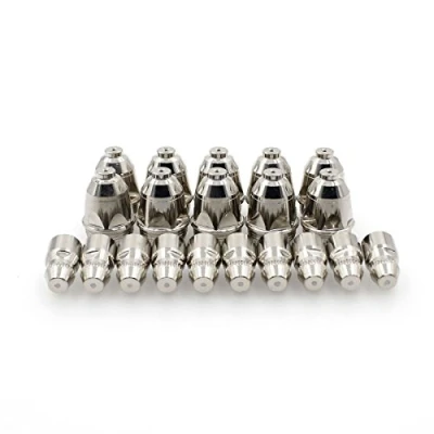 Image of P80 Plasma Cutter Consumables Electrodes Tips Nozzle 1.1mm fit SIP HG500 LGK80 Torch QTY 20