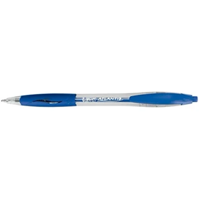 Image of BIC retractable ballpoint pen BIC® ATLANTIS® Classic, 1.0 mm, Blue, 1 piece