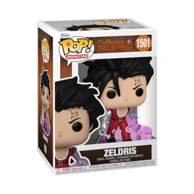 Image of Funko POP! Animation: Seven Deadly Sins Zeldoris Zeldris Collectable Vinyl Figure Official Merchandise Toys for Kids &amp; Adults Anime Fans Model Collectors