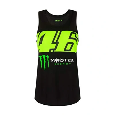Image of Valentino Rossi Tank Top Dual 46 Monster Energy L,Black,Woman