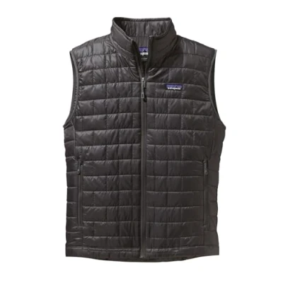 Image of Patagonia Men&#039;s Nano Puff Vest Forge Grey, Small