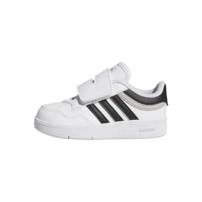 Image of adidas Unisex Baby Hoops 4.0 Shoes, FTWR White/core Black/Grey Two, 9 UK Child