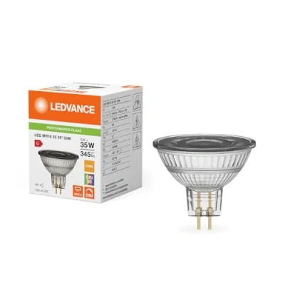 Image of Ledvance LED MR16 Bulb 5W GU5.3 12V Dimmable Performance Class Warm White