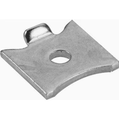 Image of HARDWARE FOR YOU LTD PACK OF 10 SATIN NICKEL FINISH SHELF SUPPORT STUD RAISED BOOKCASE STRIP