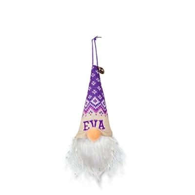 Image of History &amp; Heraldry Light Up Gonk Pre personalised Christmas Hanging Decoration Eva 00269860266