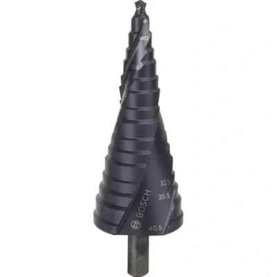 Image of Bosch Accessories 2608588071 HSS Altin 16 Steps Metal Drill Bit Set, 6mm 40.5mm, Silver