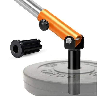 Image of Yes4All T Bar Row Plate Post Insert Landmine Fit 2 Olympic Bars Full 360 Swivel &amp; Easy to Install