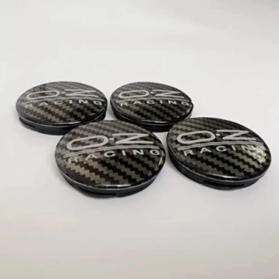 Image of URYYRIT Car Hub Centre Caps, For OZ Racing, 55mm, Waterproof DustProof Wheel Decoration Cover, Center with Logo Emblem Sticker, Exterior Accessories
