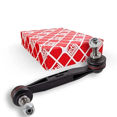 Image of 33506785608 Anti roll bar link FEBI BILSTEIN 37678 Rear Axle Right 135,5mm M10 x 1,5 BMTS Turbo NEW with nuts Plastic BMW: 1 Hatchback, 3 Saloon