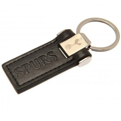 Image of EPL Tottenham Executive Leather Key Fob In Gift Box Authentic