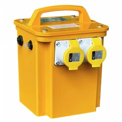 Image of 3.3kVA 110V Site Transformer 16Amp Twin Outlet (2 Socket)