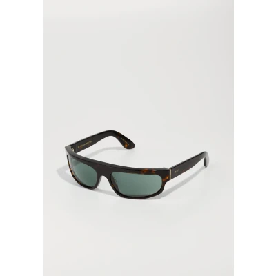 Image of Retrosuperfuture Unisex E0M Zam Havana Sunglasses Acetate Green Squared Normal