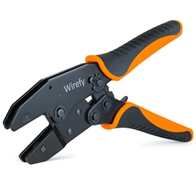 Image of Wirefy Crimping Tool 8.7&quot; for Quick Change Dies Ratcheting Wire Crimper Pliers Terminal Crimp 26 8 AWG (Crimping Sold Separately)