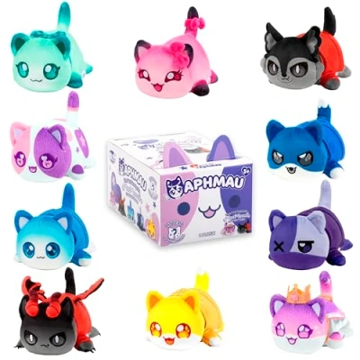 Image of Aphmau 6 MeeMeow Mystery Plush Series 6; YouTube Gaming Channel, Blind Box, 1 of 8 Possible, Friends MeeMeows, Official Merch, STYLES MAY VARY