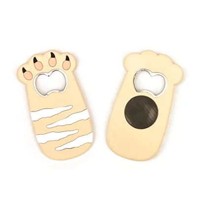 Image of Suck UK Cat Bottle Opener Paw Shaped Openers Novelty Bar Blade Beer &amp; Home Accessories Gifts for Women Men