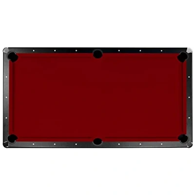 Image of Championship Saturn II Billiards Cloth Pool Table Felt, Burgundy, 8 Feet
