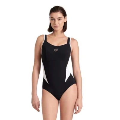 Image of arena Makimurax Low R One piece C Cup Women&#039;s Swimsuit, Bodylift Shaping Power Mesh Technology, Sensitive Chlorine Resistant Fabrics